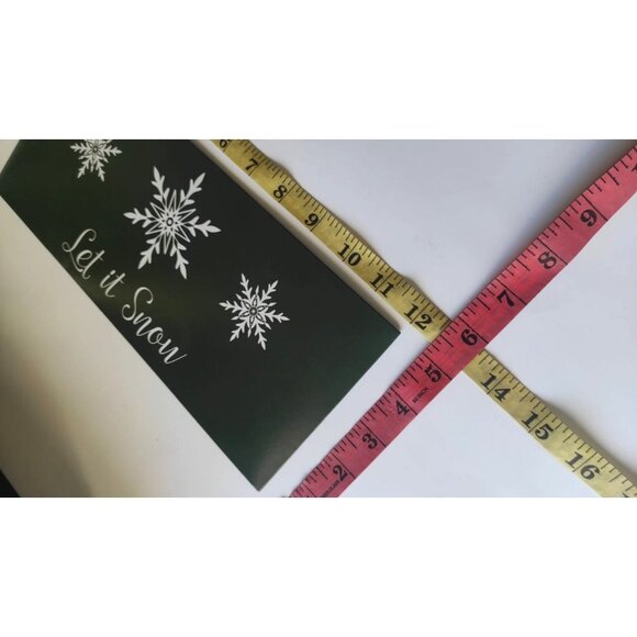 Christmas-Themed Gift Box Set Of 4 Let It Snow Joy & Noel Designs Festive Holi - Picture 6 of 10